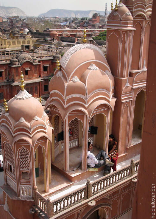Love at the Pink Palace, Jaipur India Love at the Pink Palace, Jaipur India