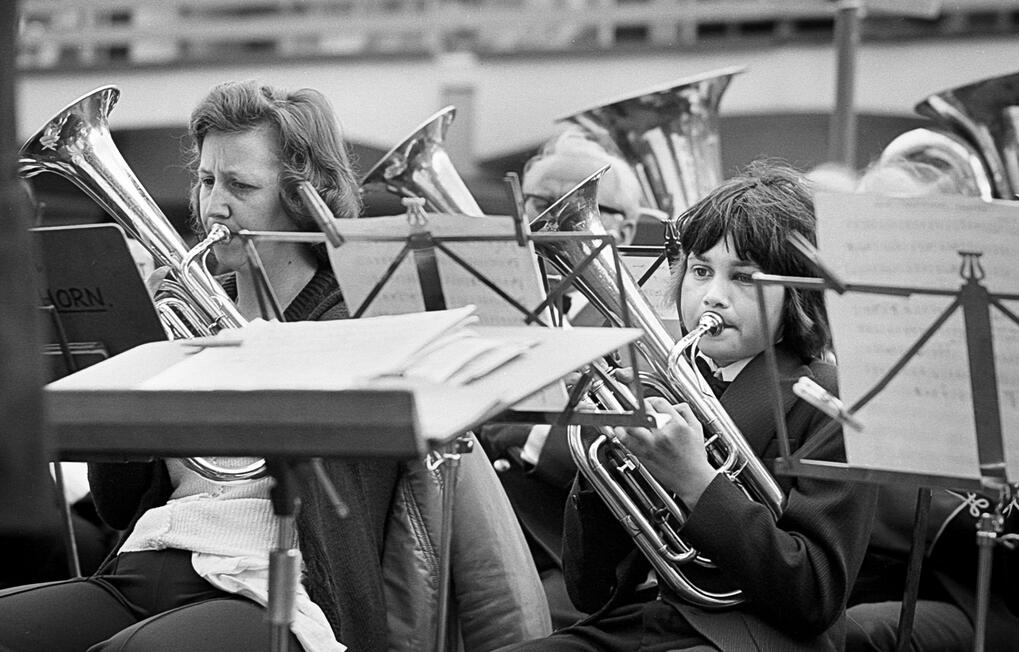 71. Wilmslow Band Wind Section, Stockport Collection